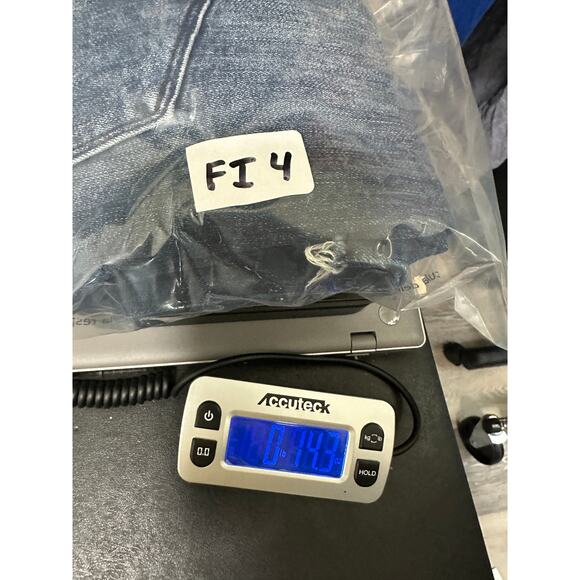 Kancan Medium Wash Crop Raw Hem Skinny Denim Jeans Cotton Stretch Women 26/5 - Picture 8 of 9